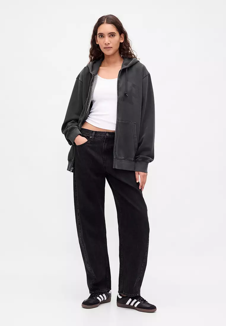 Vintage Soft Arch Logo Full-Zip Hoodie