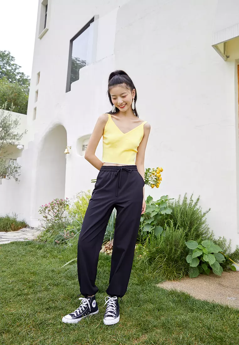 Elastic Cuff Track Pants