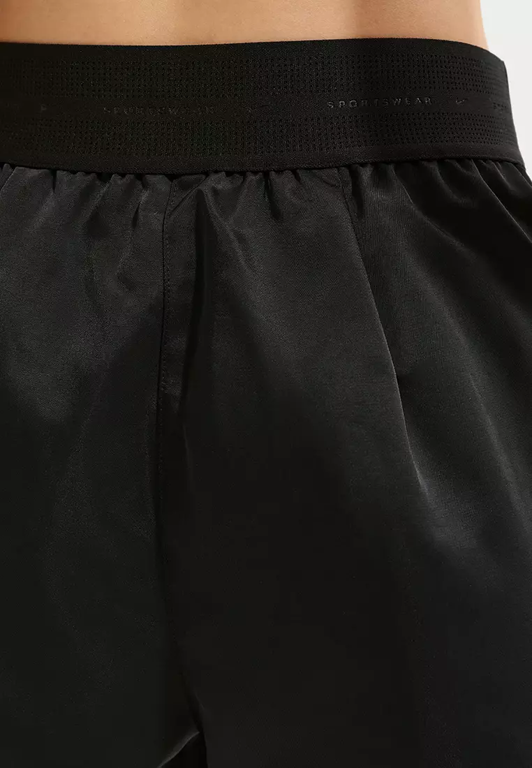 Sportswear High-Waisted Satin Hot Shorts