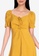 ZALORA BASICS yellow Sweetheart Neckline Mini Dress D6540AAAC50F6BGS_3