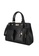 SEMBONIA black Artisan Classic Medium Leather Satchel Bag 45947AC9DB9D0CGS_2