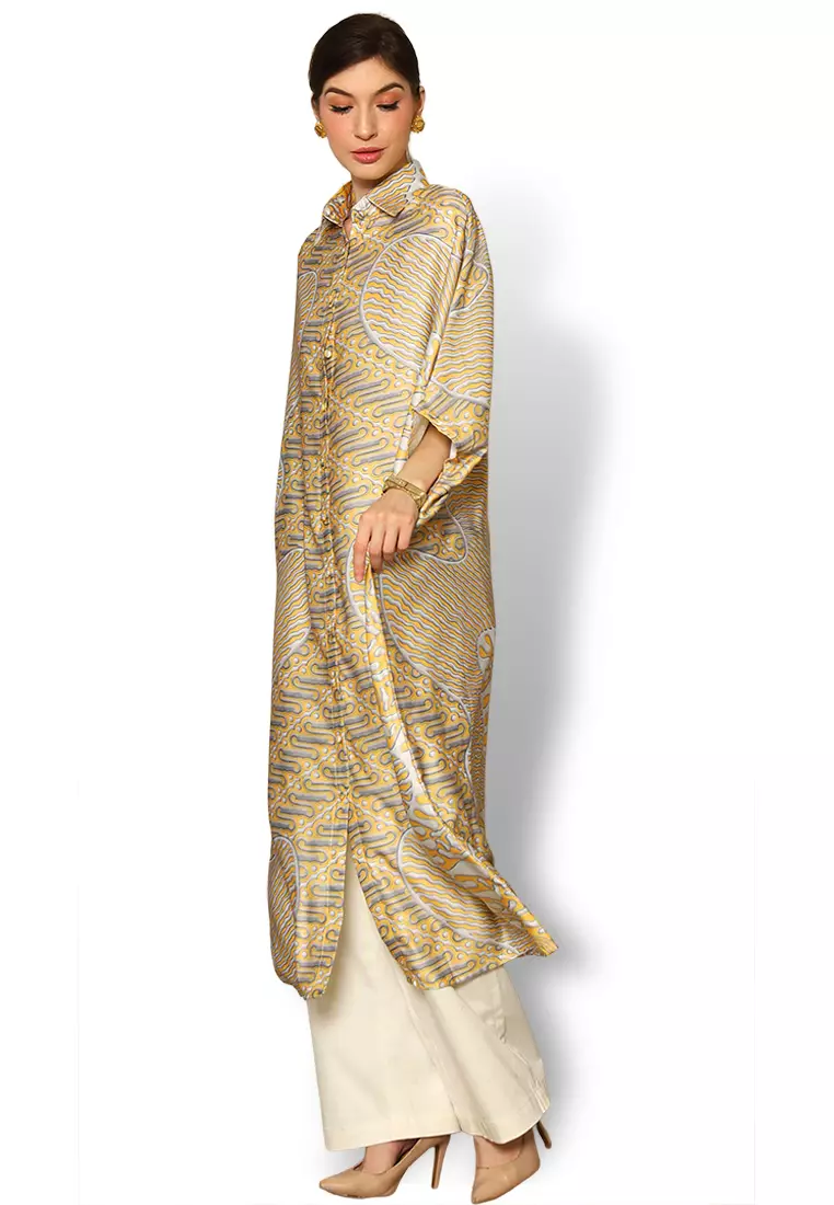 Kanzi Collared Kaftan