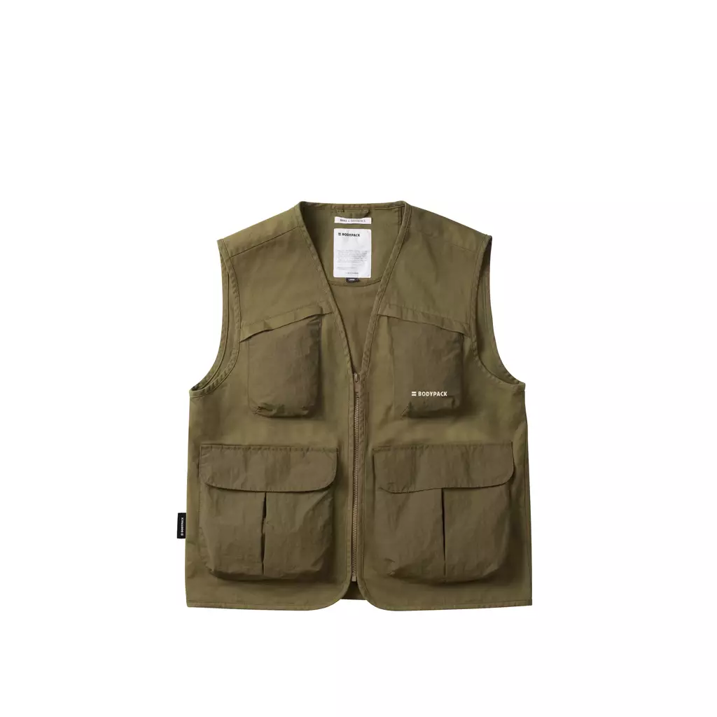 Bodypack Plutone 1.0 Fishing Vest Jacket - Brown