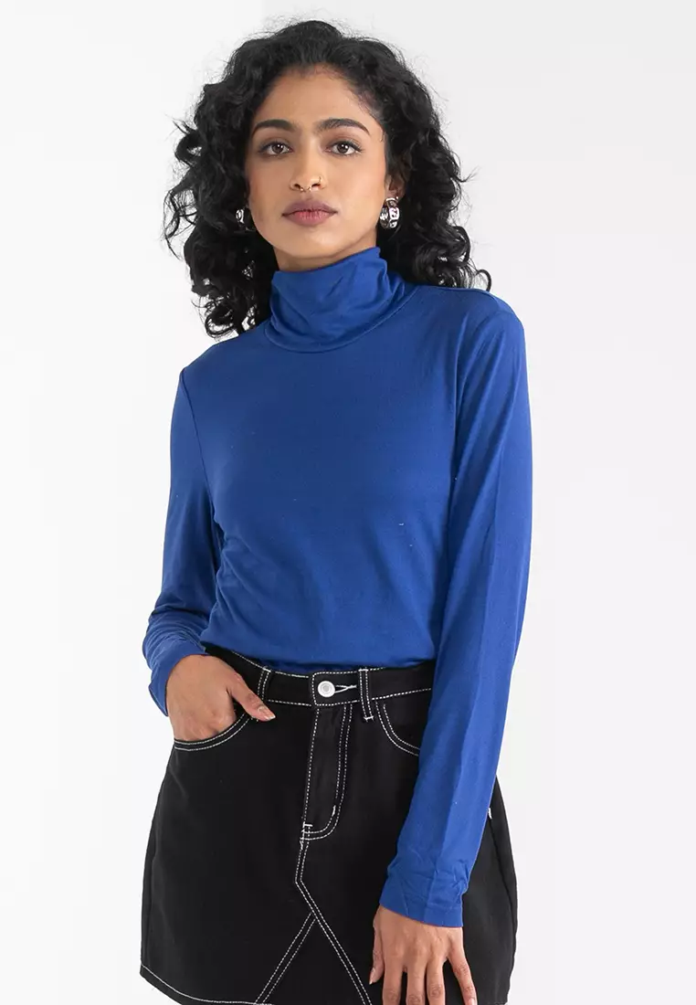 Vero Moda Abel Long Sleeves High Neck Top 2024, Buy Vero Moda Online