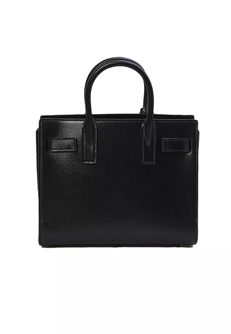 YSL Sac De Jour Nano In Calf Leather Black 39203502G9W