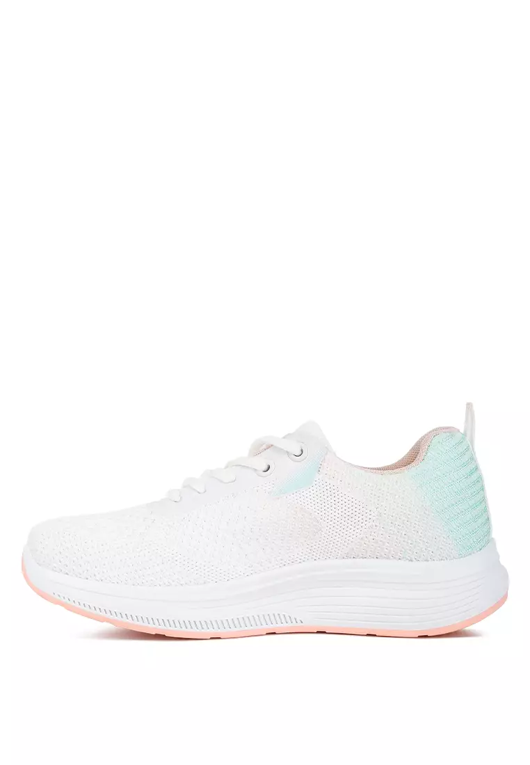 Contrasting chunky cheap sole sneakers