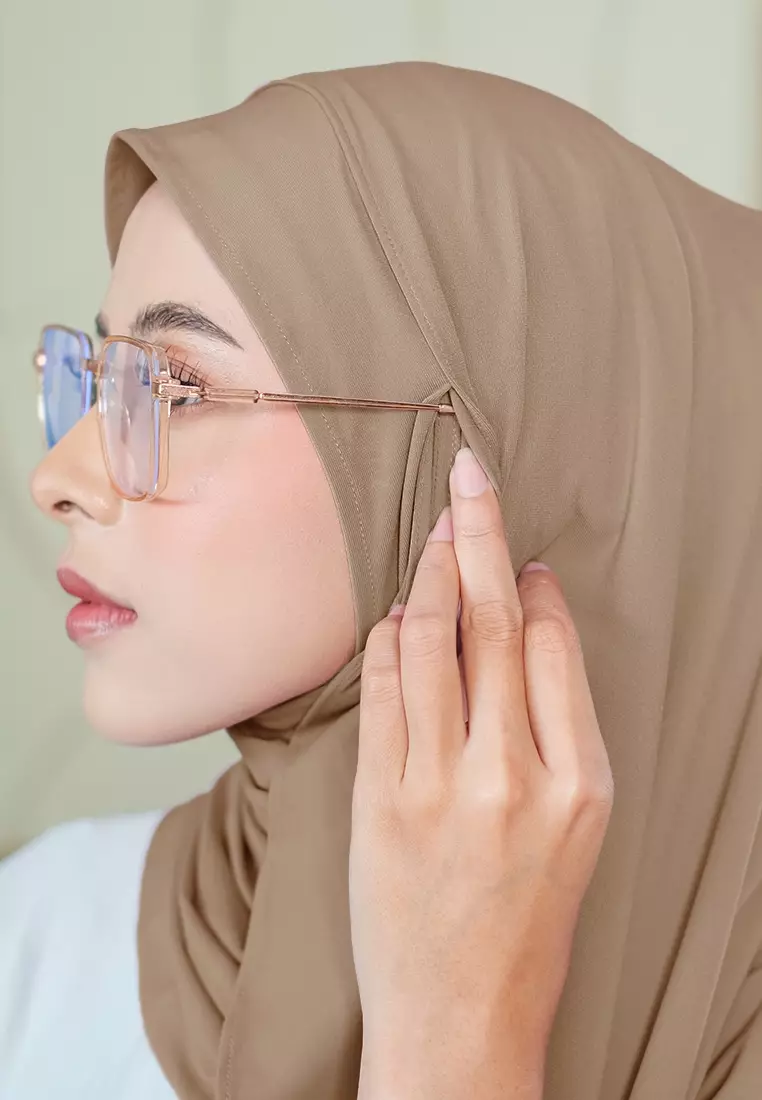 HIJAB INSTAN ALMA - CHOCO