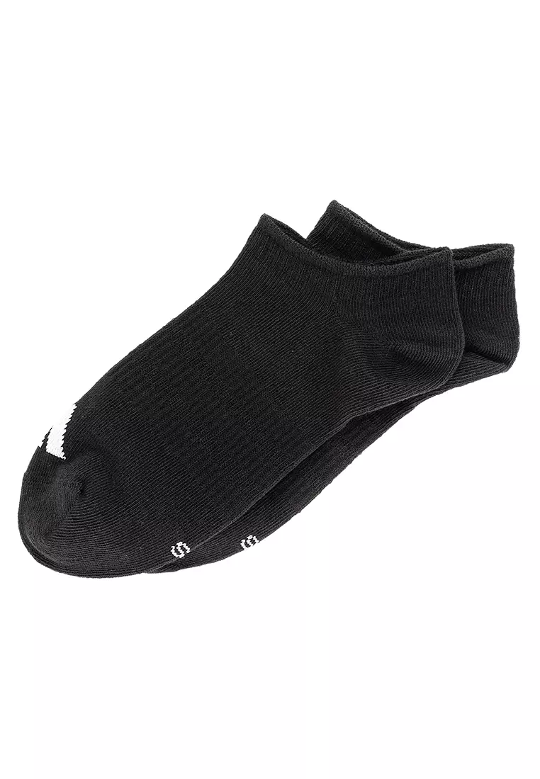 Thin & Light Sportswear No Show Socks 3 Pair Pack