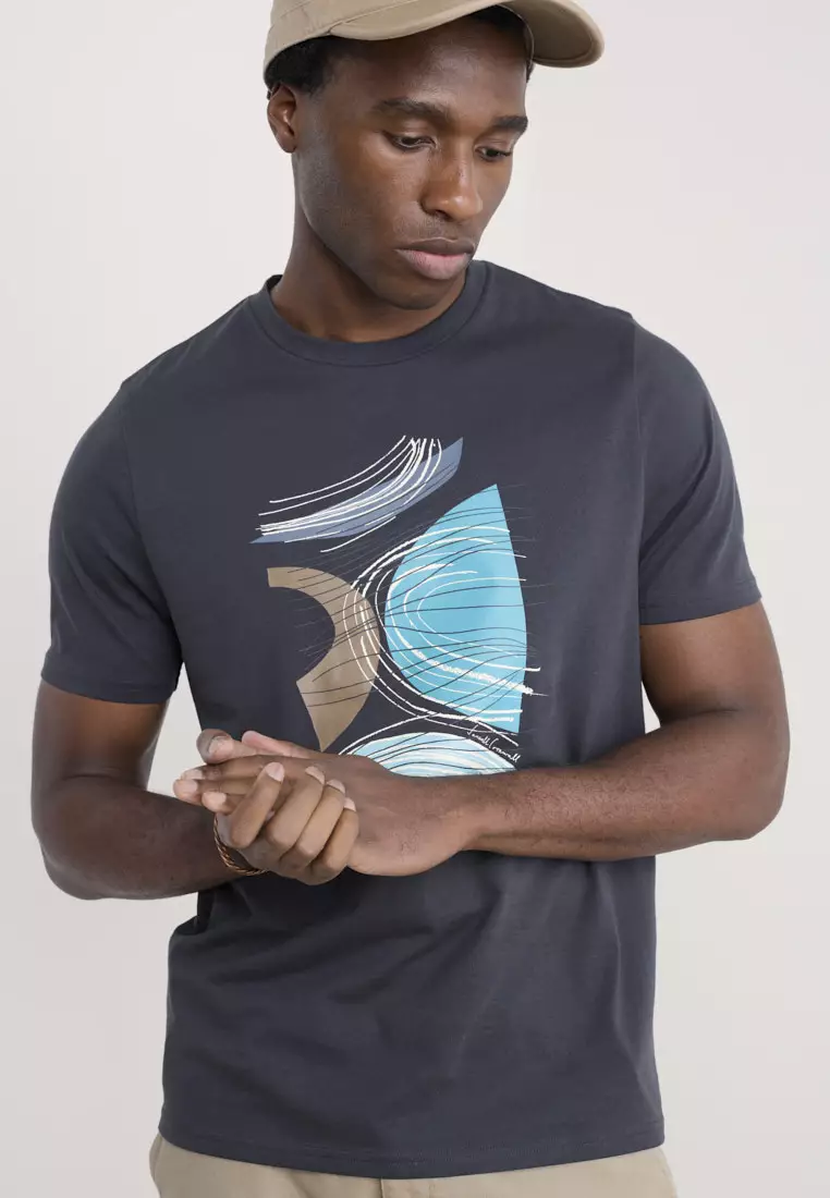 Seasalt Cornwall Navy Midwatch T-Shirt