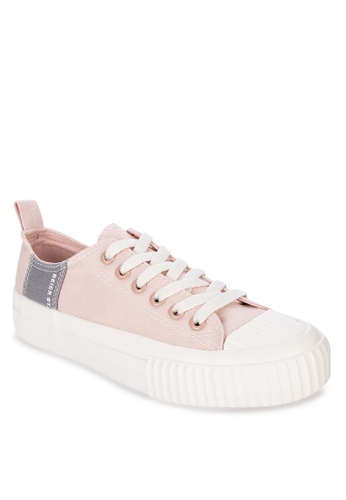 Appetite Shoes pink Lace Up Sneakers 86E1ESH337005BGS_1