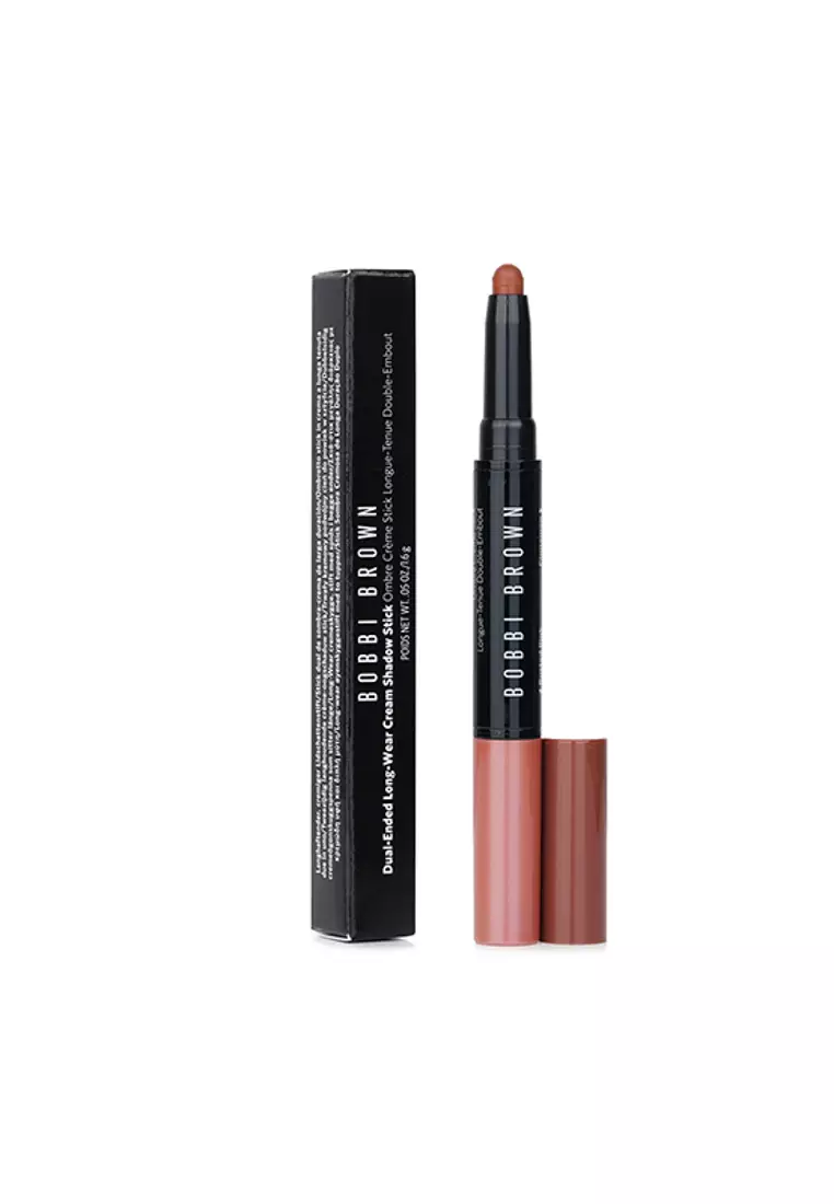 Bobbi Brown - Dual Ended Long Wear Cream Shadow Stick - # Rusted Pink / Cinnamon 1.6g/0.5oz
