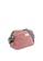 Bagstation pink Crinkled Nylon Dual Zip Sling Bag 16C0FACC92637CGS_2