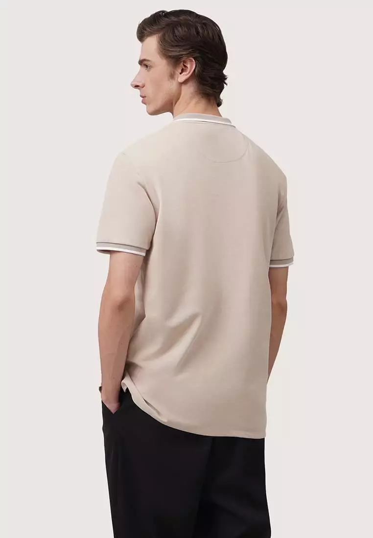 Polo Shirt With Contrast Trim