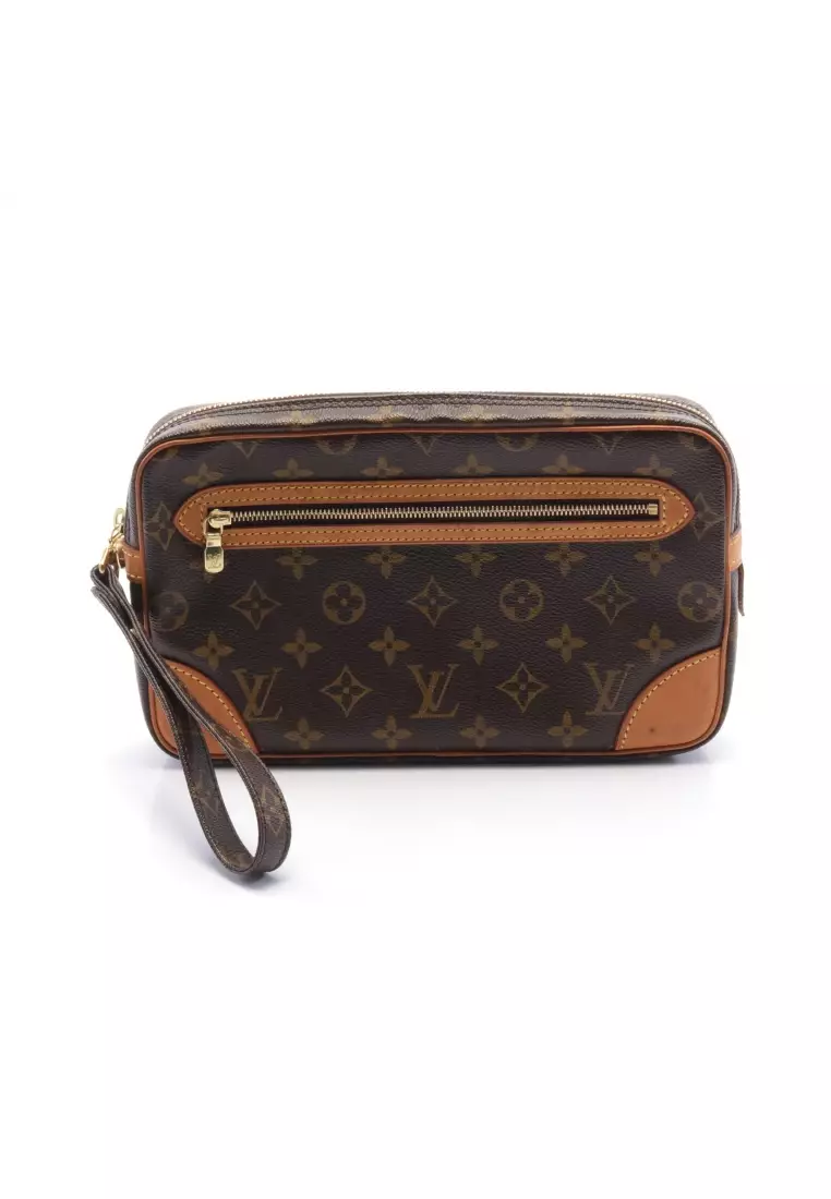 Louis Vuitton Monogram Marly Dragonne GM Wristlet