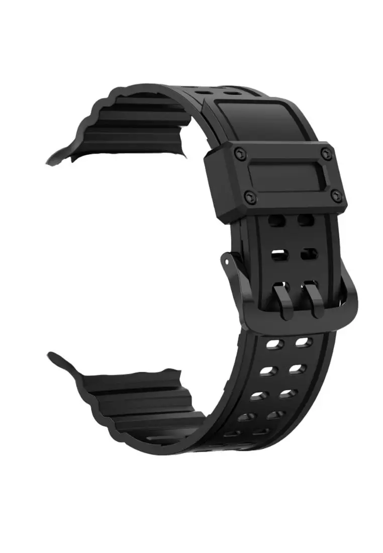 Buy Kings Collection Black TPU Apple Watch Band 38MM 40MM 41MM