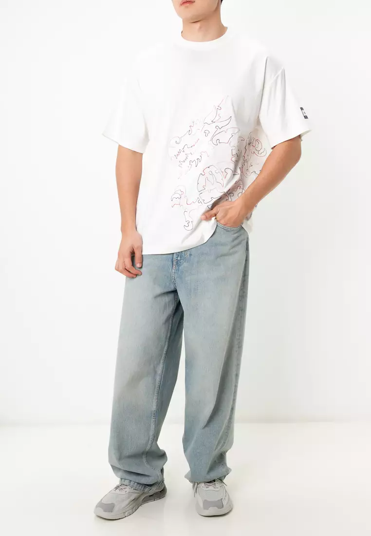 Th X Clot Dragon Tee - Tommy Jeans
