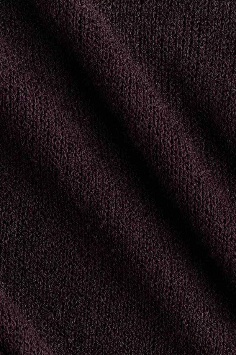 Knitted wrap top