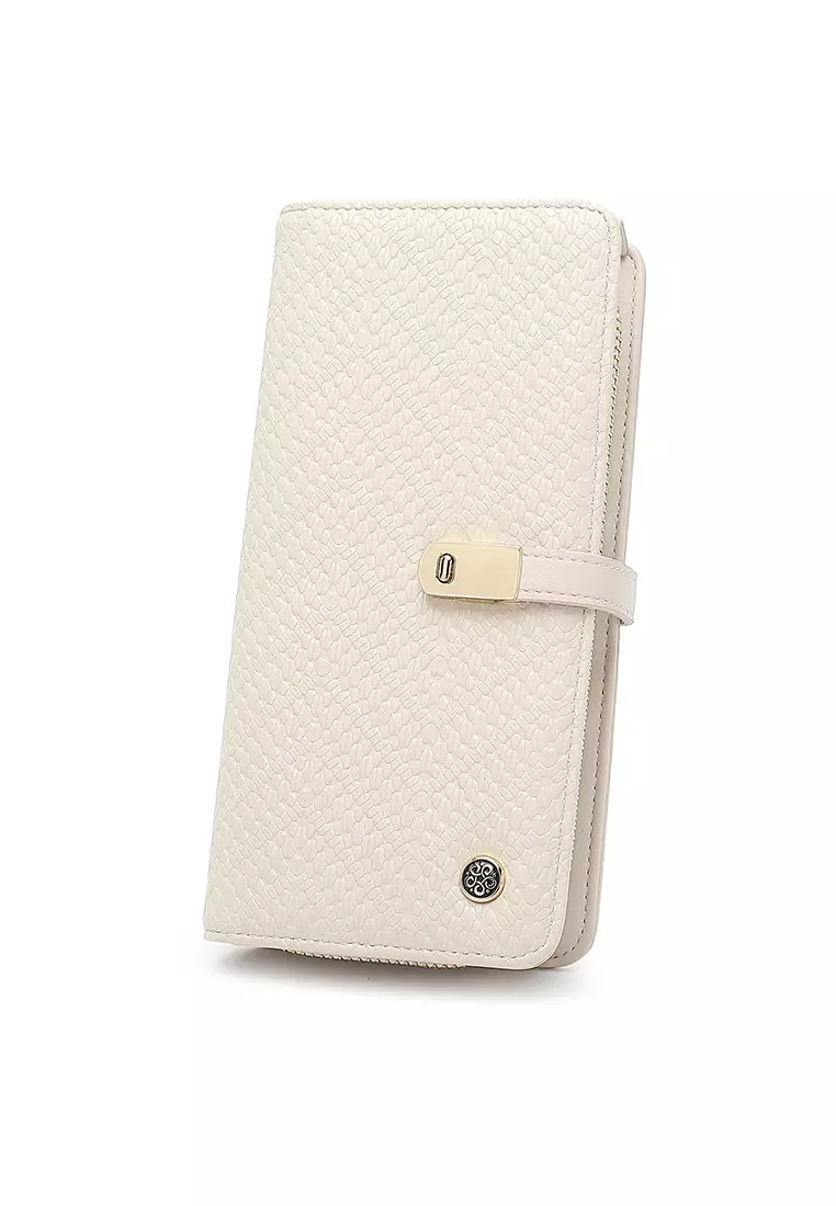 Women's Long Purse / Wallet - Beige