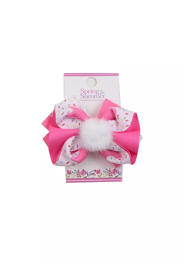 Kinsley Hairclip Hot Pink