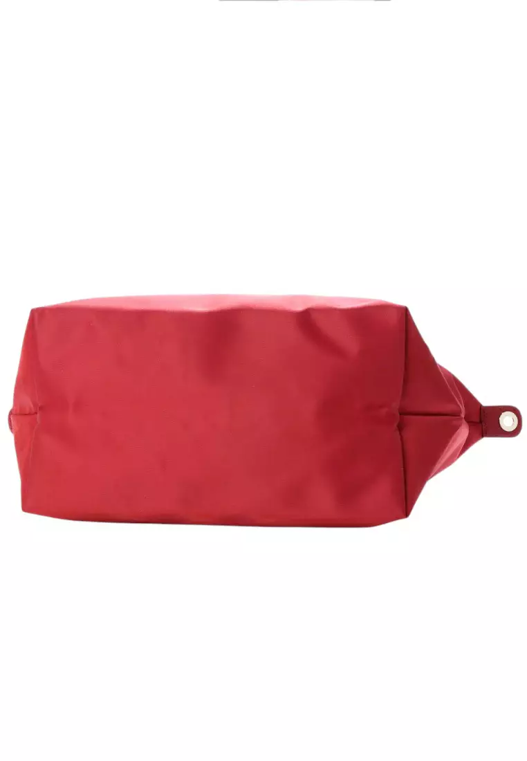 Le Pliage Neo Small Top Handle Handbag - Red/Red