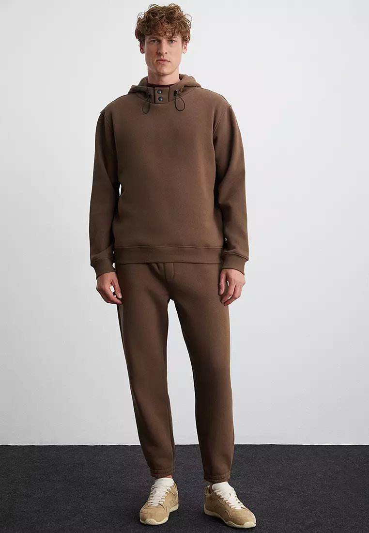 Jorna Snap Collar Hoodie
