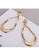 A-Excellence gold Open Statement Earrings in Round Shape 598D6ACC6E5C85GS_3