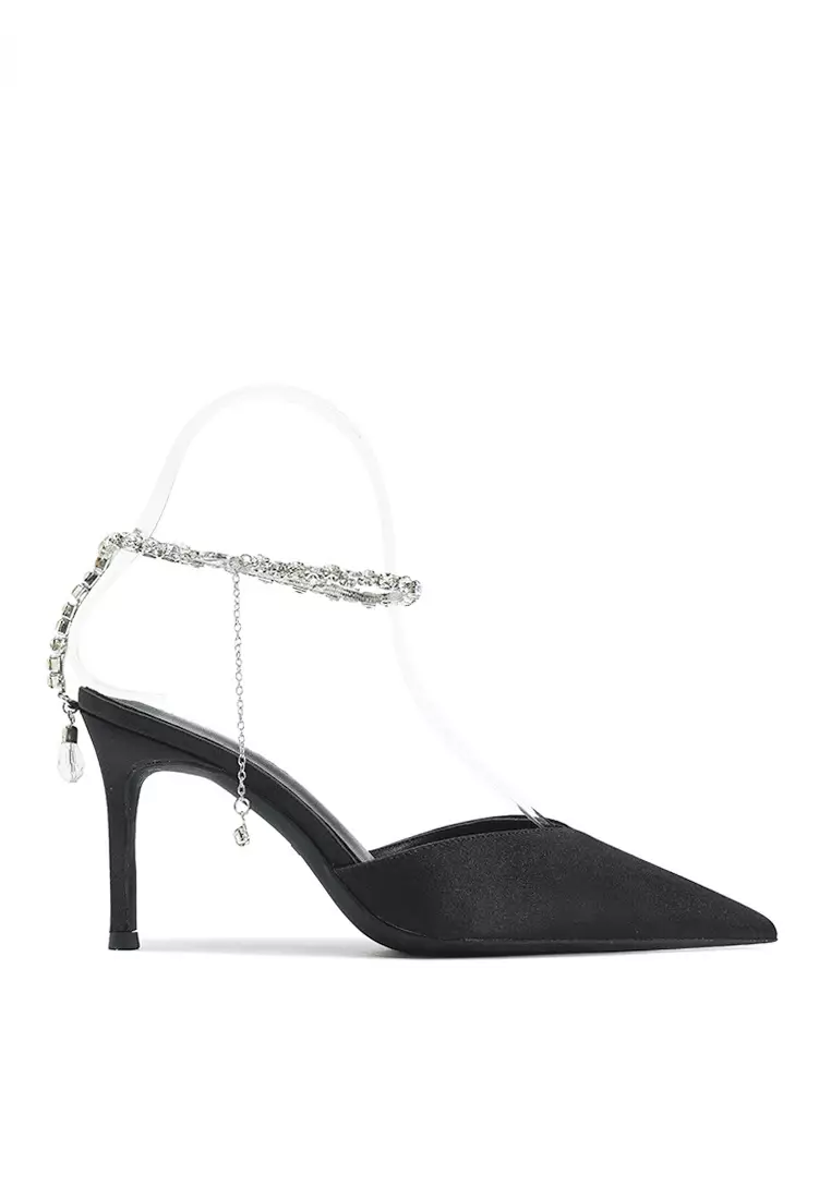 Discount on Twenty Eight Shoes  shoes - SKU: VANSA 7cm Faux Rhinestone Wedding High-heel Sandals VSW-P46