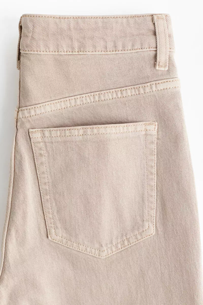 Mom Slim Fit High Waist Ankle Jeans