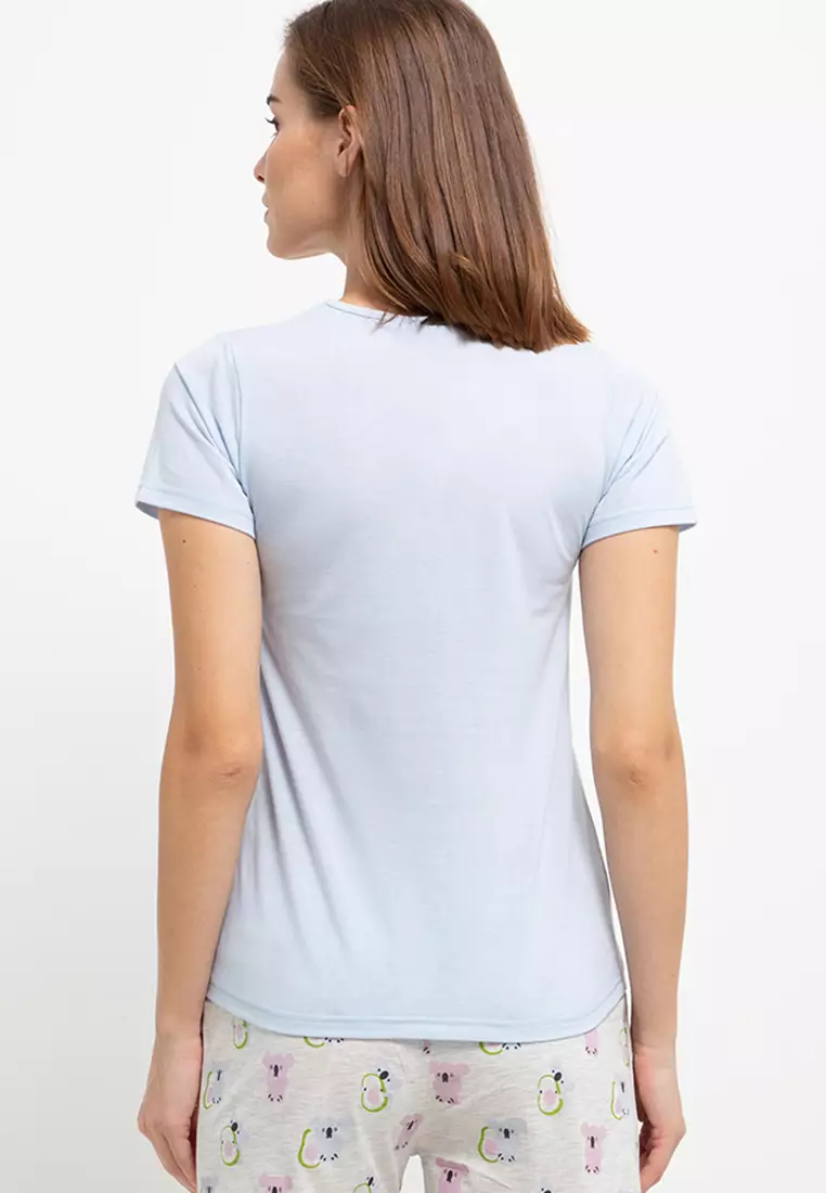 Pyjama Pijama Short Sleeve Short Pants Sleepwear