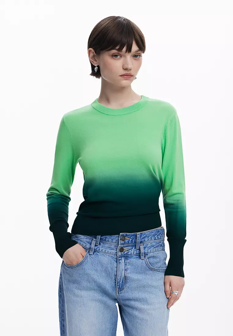 Desigual Gradient lightweight sweater