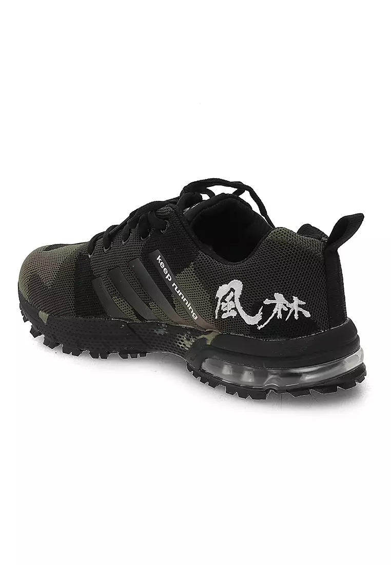 Chayton Shoes Sepatu Olahraga Pria Sneakers Motif Army Material Canvas ORIGINAL