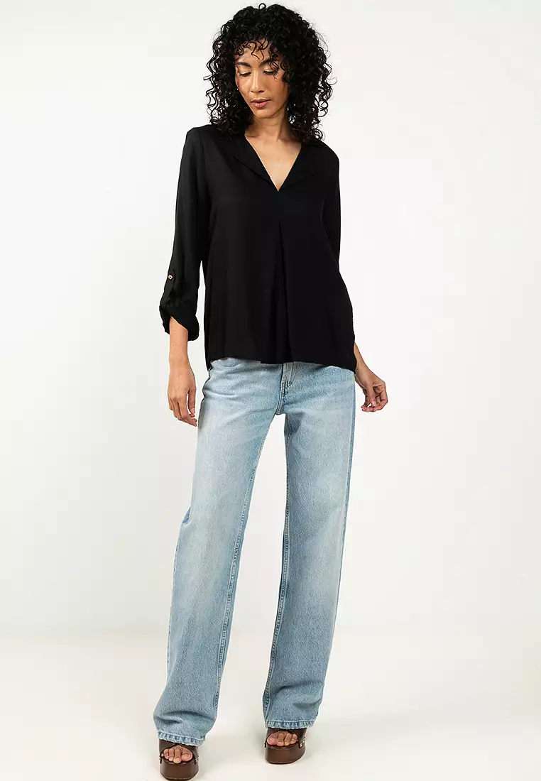 Avina Woven Top