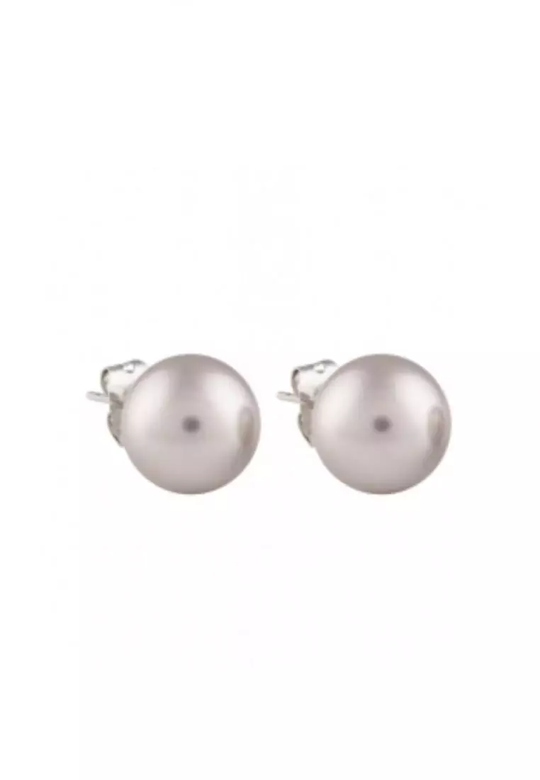 Misaki Pearl Earrings Buy MISAKI MONACO Violetta Handmade Pearl