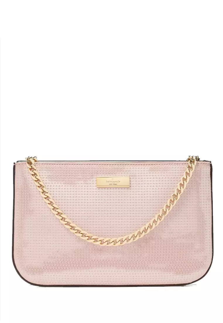 Madison Satin Sequin Lilly Pochette