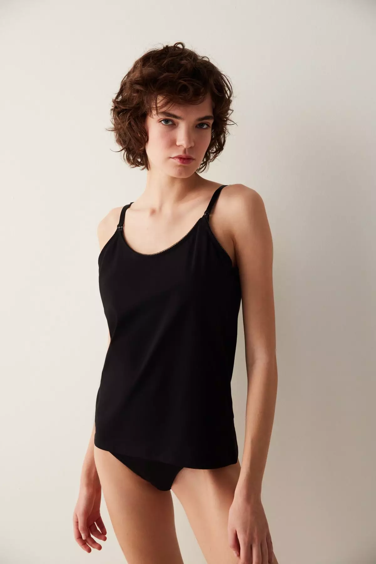 Black Penti Mama Mother Nursing Vest