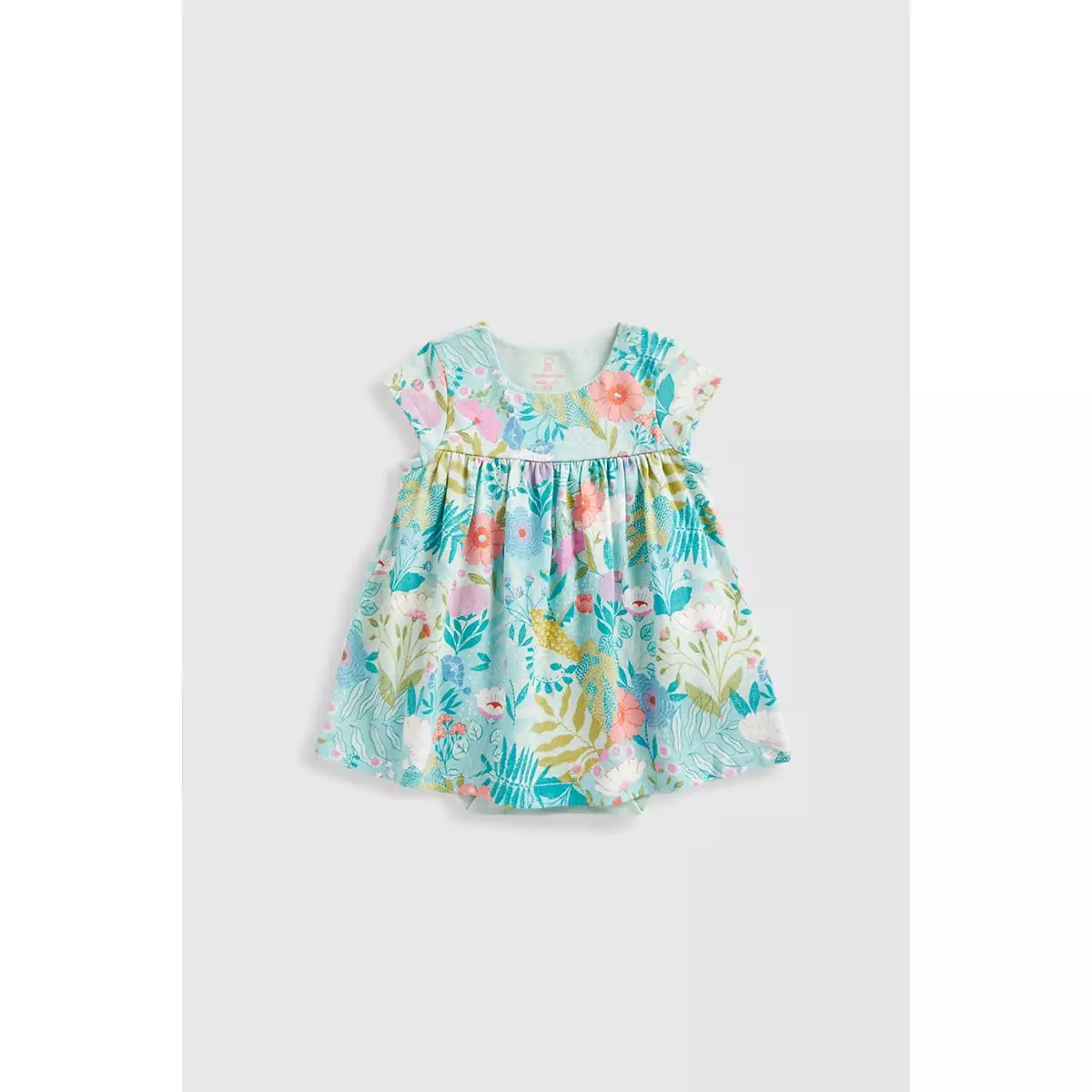 Mothercare Floral Fiesta Romper Dress - Dress Bayi Perempuan (Biru)
