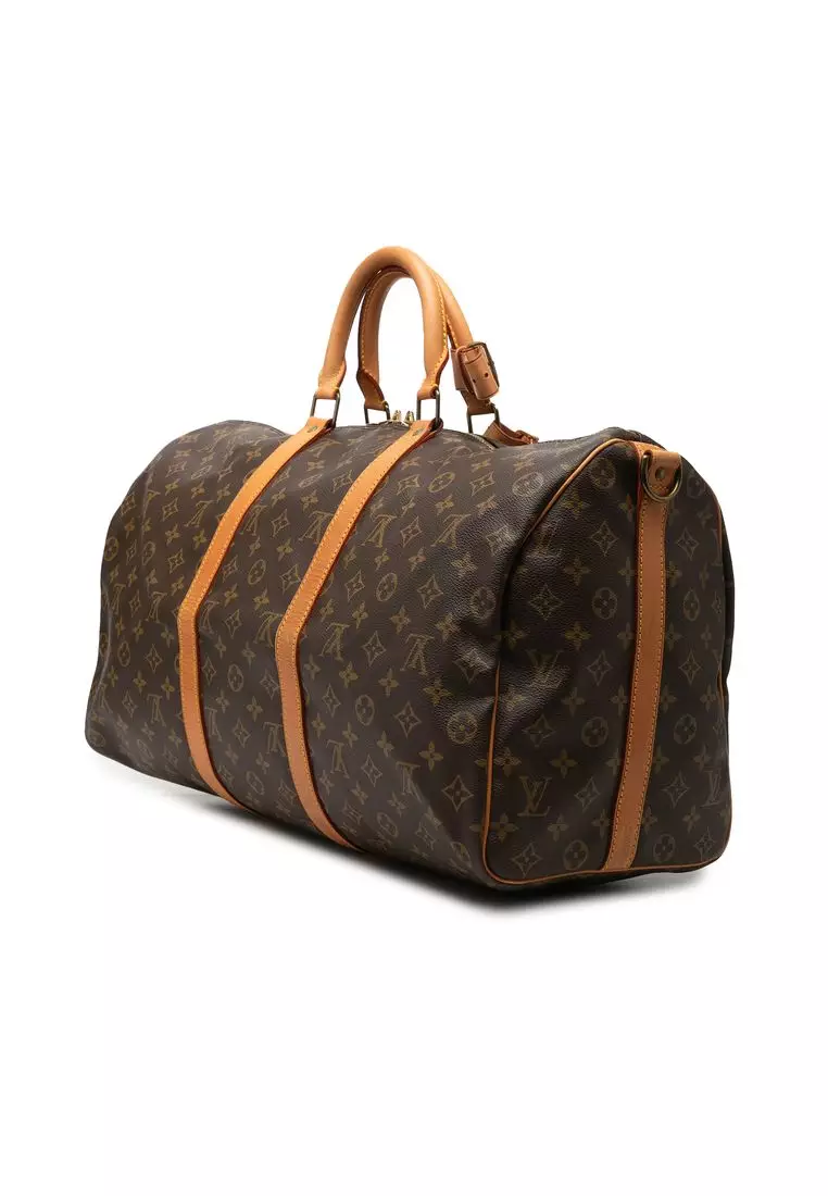 Pre-Loved Louis Vuitton Monogram Keepall Bandouliere 50