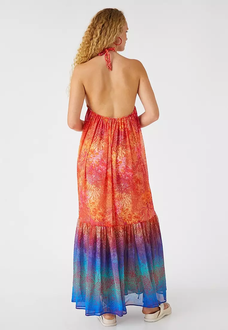 Marine Themed Long Dress