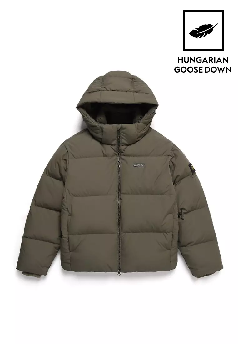 Unisex CAYMAN Detachable Hood Down Jacket