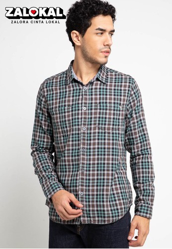 Jual Watchout Jeans Long Sleeve With Collar Original Zalora Indonesia