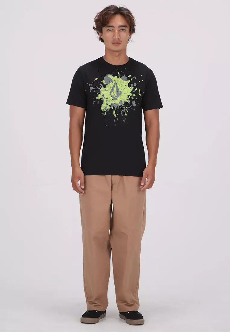 MSF SPLASH STONE SHORT SLEEVE TEE BLACK