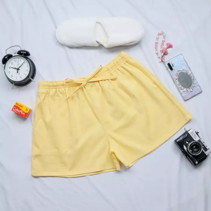 Simple Perfect Celana Pendek Santai Wanita Hotpants Boxer Wanita 025 Merah