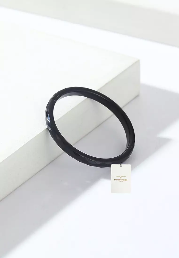 Rhombus Tungsten Carbide Ring JW QF-041