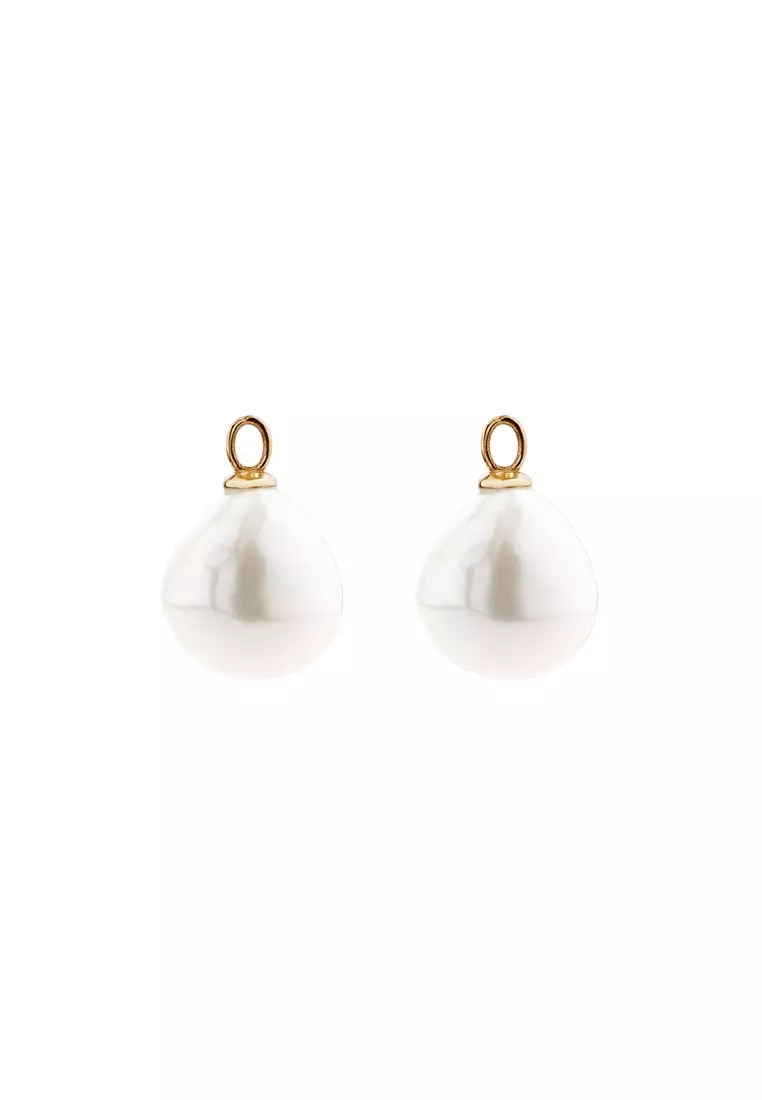 Michael hill pearl drop hot sale earrings