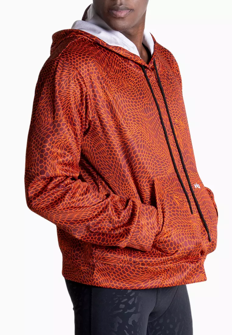 Red sports outlet hoodie