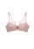 ZITIQUE pink Women's Non-wired Thick Cup Push Up Deep V Cotton Lace Lingerie Set (Bra and Underwear) - Pink A2F19USECAA75AGS_2
