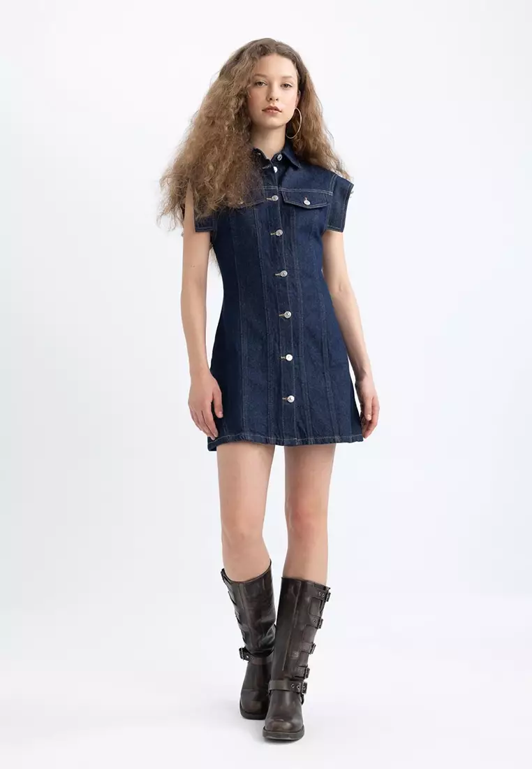 Mini Jean Dress