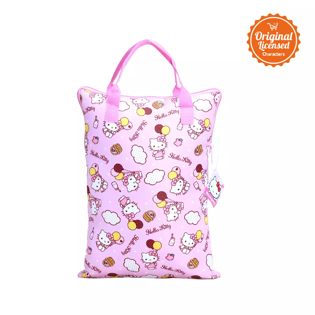 Sanrio Tas Laptop Hello Kitty Pink 40x28 cm