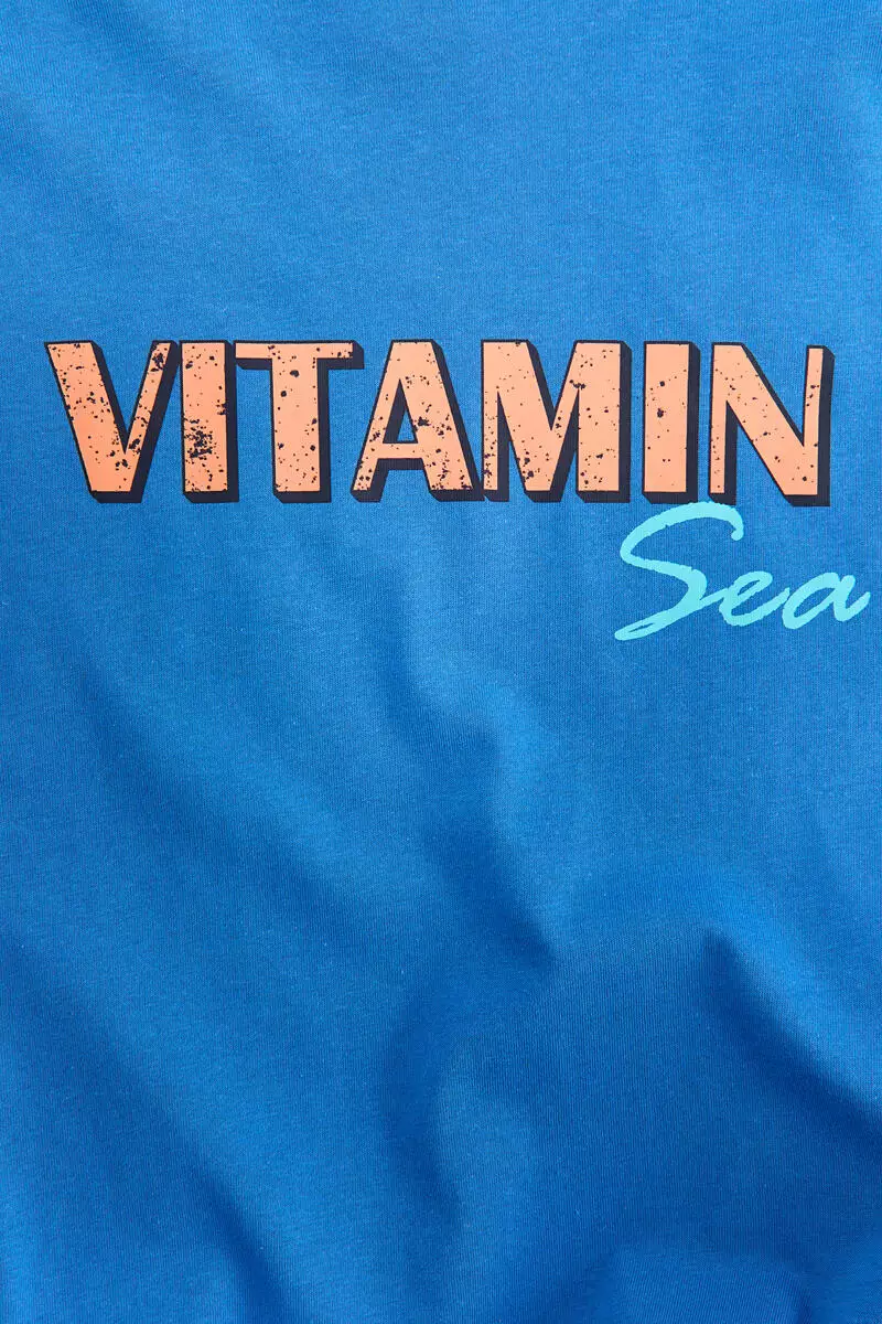 Oversized printed T-shirt