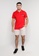 Tommy Hilfiger red Washed Jersey Polo Shirt - Tommy Jeans 85E57AA9BCA9C0GS_3